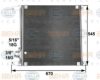 BEHR HELLA SERVICE 8FC 351 301-021 Condenser, air conditioning